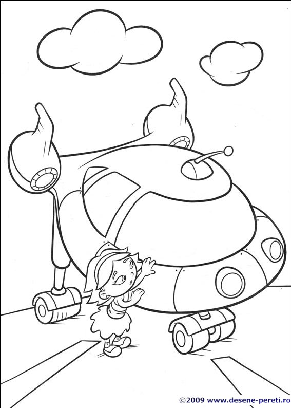 little einsteins desene colorat